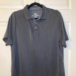 Tommy Bahama Men's Breezeway Spectator Polo - Charcoal Gray - Size M